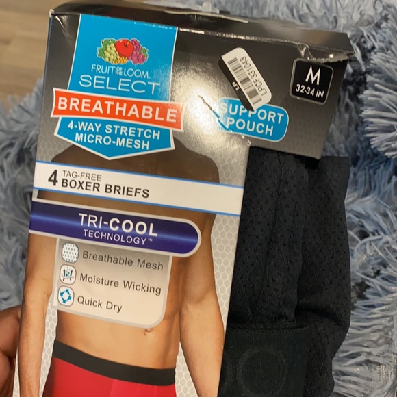 [SOLD] Fruit of the Loom Mesh Tri Cool Technology Briefs - Picture 3 of 3
